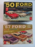 Lot of (2) AMT 1950's Ford 3 in 1 Model Kits