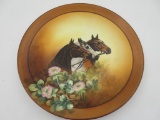 Antique Nippon 3 Horses Hand Painted 9