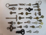 Estate Found Collection of (33) Assorted Keys