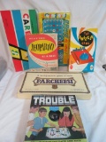 Lot of (6) Vintage Games Inc Parker Bros Careers, Milton Bradley Jeopardy +