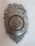 Authentic Vintage Great Lakes Steel Corp. Police Officers Chest Badge