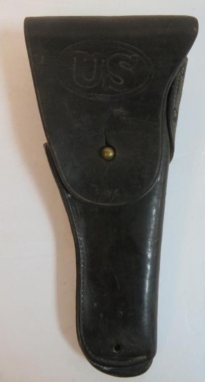 Dated 1917 J.N.S. US Cavalry .45 Leather Holster