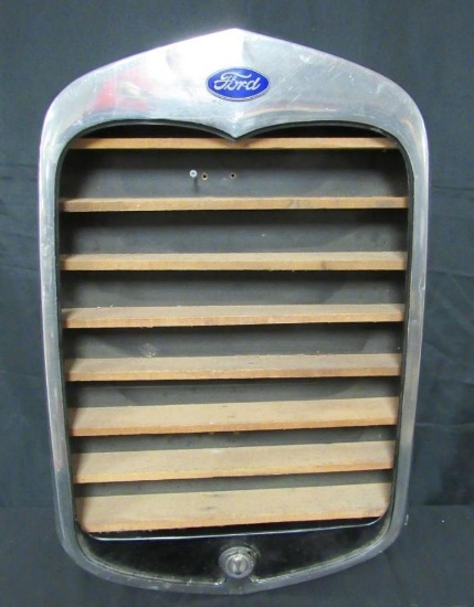 Beautiful Custom Made Ford Grill Shelf / Display