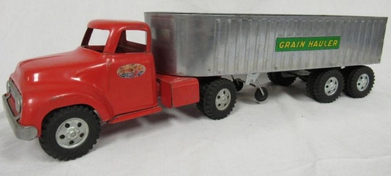 Vintage 1950's Tonka Grain Hauler Truck 23"