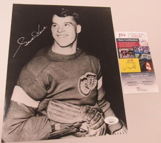 Gordie Howe Signed 8x10 Photo JSA COA