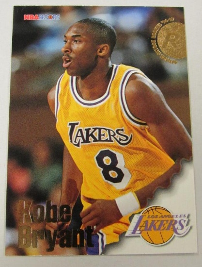 1996-97 Hoops #281 Kobe Bryant RC Rookie Card