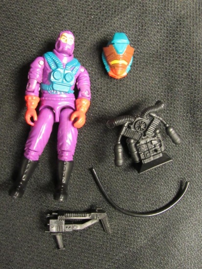 Vintage 1988 GI Joe Toxo-Viper Complete