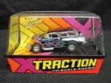Johnny Lighting Traction HO Scale Slot Car- 1957 Chevy Nomad