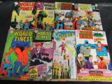 World's Finest Silver Age Lot 158, 160, 168, 172, 174, 183, 186, 187