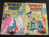 World's Finest #113 & 120 Early Silver Age Issues