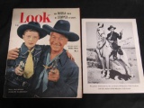 1950 Hopalong Cassidy Meadow Gold Premium Photo/ & Look Magazine