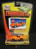 Auto World HO Scale Thunderjet Slot Car- 1971 Corvette