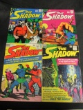 The Shadow (1964, Archie) #1, 5, 7, 8 Silver Age Lot