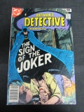 Detective Comics #476 (1978) Classic Sign of the Joker Cover