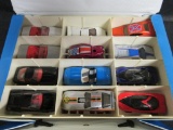 Vintage 1980 Dated Hot Wheels Carrying case w/ 24 cars