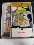 Vintage 1967 Mattel Stacey Case w/ Doll & Fashions (Barbie)