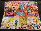 Cherry Poptart Adult Comic Lot #1, 2, 3, 6, 7, 8, 16 (Larry Welz)