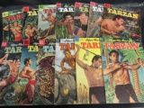 Lot (13) Dell Golden/ Silver Age Tarzan Comics