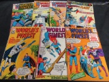 World's Finest Silver Age Lot 128, 154, 155, 182, 189, 190, 199