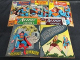 Action Comics Silver Age Lot 379, 395, 396, 397, 400