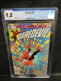 Daredevil #186 (1982) Classic Frank Miller Cover Newsstand CGC 9.8