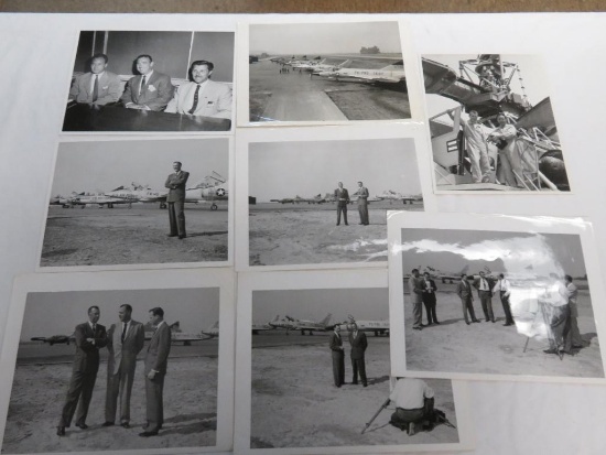 Hughes Aircraft Lot (10) Original File Photos