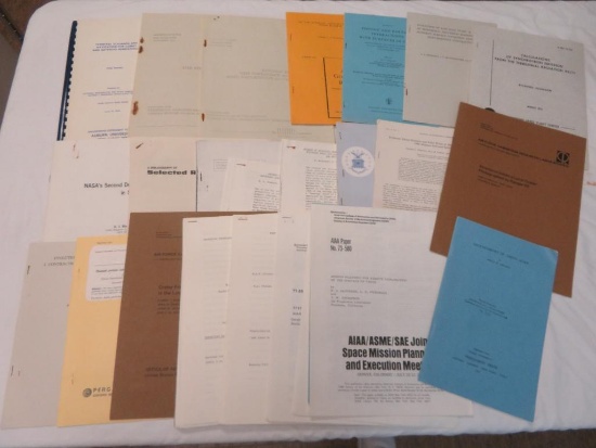 Group of (25) NASA Related Documents