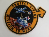 Mars Project Viking Mission Patch
