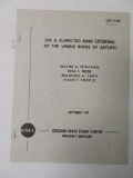 (Saturn) 1974 Goddard Flight Center Report