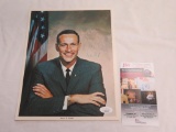 Donn Eisele Signed Photo w/JSA COA