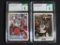 Lot (2) 1992-93 Shaquille O'neal RC Rookie Cards CSG 9 Classic & Upper Deck McDonald's