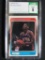 1988-89 Fleer Basketball #43 Dennis Rodman RC Rookie Card CSG 8