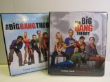 Big Bang Theory Seasons 1, 2, 3, 4 Complete Trading Card Sets in Albums