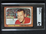 1966-67 Topps Hockey #109 Gordie Howe SGC Authentic