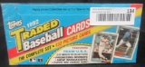 1992 Topps Traded Baseball Factory Sealed