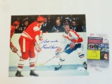 Excellent Gordie Howe Signed 8x10 Photo JSA COA