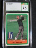 1981 Donruss Golf Jack Nicklaus Leader CSG 7.5