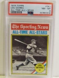 1976 Topps #341 Lou Gehrig PSA 8 NM/MT