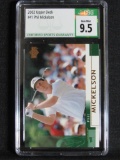 2002 Upper Deck Golf #41 Phil Mickelson RC Rookie Card CSG 9.5 Gem MINT