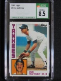 1984 Topps #8 Don Mattingly RC Rookie Card CSG 8.5
