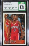 1996-97 Topps #171 Allen Iverson RC Rookie Card CSG 8.5 NM/MT+