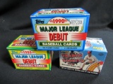 1989 & 1990 Topps Debut Sets & 1999 Topps Traded Set