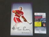 Authentic Ted Lindsay Signed 1997 