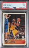 1996-97 Topps #138 Kobe Bryant RC Rookie Card PSA 7 NM