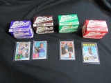 1983, 1984, 1985, 1986 Topps Traded Baseball Sets