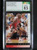 1992-93 Upper Deck Jerry West Select #JW4 Michael Jordan CSG 8.5