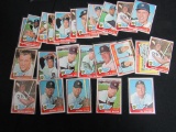 Lot (24) 1965 Topps Detroit Tigers Cards