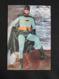 Vintage 1967 Batman/ Adam West Postcard
