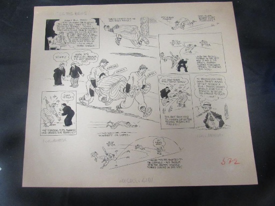 Al Banx Original Attributed Art Page