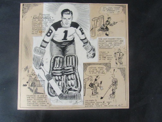 Art Brewster Original Sports Art